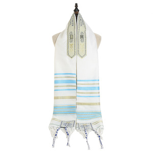 Châle de prière ethnique en gros d'usine, foulard unisexe de haute qualité, écharpe d'épaule - Product Image 5