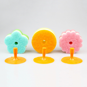 Di alta qualità durevole della cucina Scrubber spugna assorbente riciclare Silicone spugna Scrubber spugna papà - Product Image 6