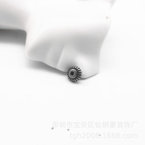 yunnique Stainless Steel Pumpkin Beads 6mm <b>Spacer</b> For Bracelet Making DIY Jewelry Accessories - Product Image 3