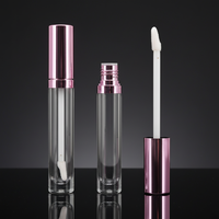 Nouveautés Tubes à gloss à lèvres vides Emballage cosmétique en plastique OEM/ODM Logo personnalisé Imprimé à l'écran