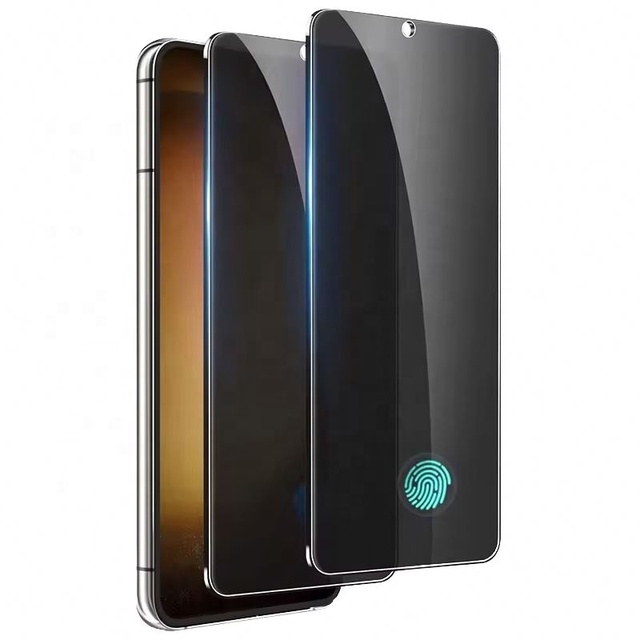 3D Full Tempered Glass Anti-Scratch 9H Privacy Screen Protector for S24+ S24 Ultra S25 Ultra