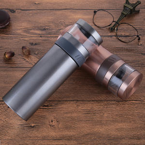 Gobelet isotherme créatif en acier inoxydable avec infuseur à thé, double paroi isolée, 12-24 heures, cadeau d'affaires pour tous - Product Image 3