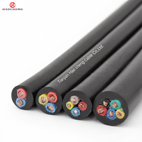 Kabel Karet Tahan Air JHS Fleksibel untuk Motor Submersible 450/750V Tahan Kelembaban dan Korosi