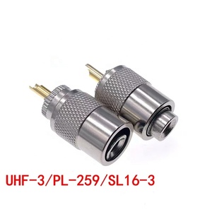 Conector de crimpado macho N/SMA/TNC/BNC/UHF/F de suministro de fábrica para cables RG58, RG316, RG213, RG174, 1.13mm, LMR240, LMR400 - Conectores RF SMA - Product Image 3