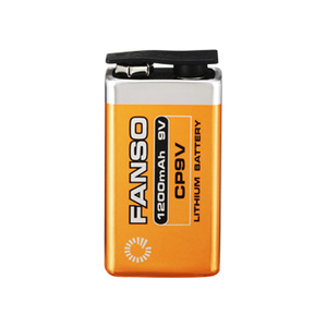 CP9V <span class=keywords><strong>9V</strong></span> 1200mAh一次リチウム電池非充電式1200mAh平方鉄シェル煙探知器電池電源用 - Product Image 1