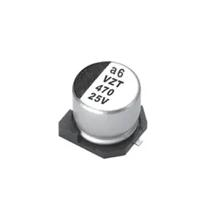 Hzwl Calidad De fábrica 50V 100UF 8*10,5 larga vida Smd aluminio todas las series aire acondicionado repuestos capacito electrolítico