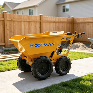 Mini Dumper T25 300kg 4x4 a Benzina con Motore <span class=keywords><strong>Honda</strong></span> per Costruzioni, Giardinaggio e Miniere - Product Image 6