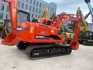 Excavatrice sur chenilles hydraulique d'occasion DOOSAN DH150LC-7 de 14 TONNES, provenant de Chine, modèle DH150, DH225, DH300, grandes excavatrices - Product Image 2