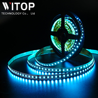 Vente en gros bleu aqua personnalisé SMD 2835 120 Leds/M R/G/B/RGB/blanc 12/24VLed bande lumineuse décoration intérieure et extérieure