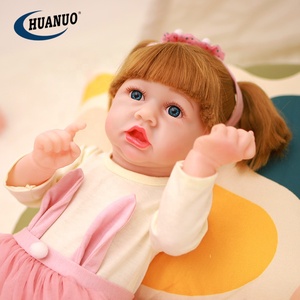 Muñecas de Bebé Realistas para Niños, Muñeca de <span class=keywords><strong>Silicona</strong></span> de <span class=keywords><strong>Cuerpo</strong></span> <span class=keywords><strong>Completo</strong></span> de 60 cm, Muñeca de Juguete Realista de Niña Pequeña - Product Image 3