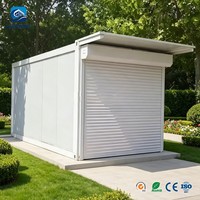 Abri de rangement pour conteneurs, imperméable et durable, type garage