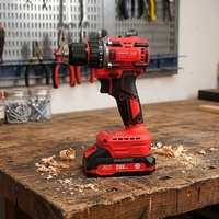 Perceuse-visseuse sans fil ADTO 20V, moteur sans balais, couple élevé 60N.m, 2 vitesses, qualité industrielle pour la fabrication et l'assemblage de métaux