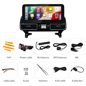 STWEI จอภาพมัลติมีเดียระบบ Android 15 ขนาด 12.3 นิ้ว รองรับ Wireless CarPlay สำหรับรถยนต์ Mercedes Benz GLE AMG C63 NTG พร้อมระบบนำทาง GPS สำหรับติดตั้งบนแผงหน้าปัด - Product Image 6