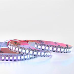 5050 <span class=keywords><strong>RGB</strong></span> <span class=keywords><strong>LED</strong></span> thông minh dải đèn 5V/12V điện áp thấp 144d mật độ cao tự dính Backlit môi trường xung quanh linh hoạt thay đổi màu sắc dải - Product Image 1