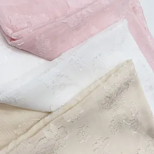 Tela de Chifón Ligera 100% Poliéster, Resistente a la Contracción, Colorida, Teñida con Diseño de Girasoles, para Cortinas, Prendas y Niñas, Directo de Fábrica - Product Image 5