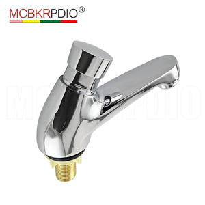 MCBKRPDIO <span class=keywords><strong>Robinet</strong></span> de lavabo <span class=keywords><strong>temporisé</strong></span> à fermeture automatique avec bouton <span class=keywords><strong>poussoir</strong></span> et noyau de valve en céramique pour cuisine publique et salle de bain - Product Image 2