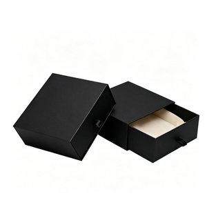 Caja de Joyería de Lujo con Cajones, Logotipo Personalizado, Caja de Regalo de Joyería de Papel Rígido, Caja de Almacenamiento de Joyería - Product Image 2