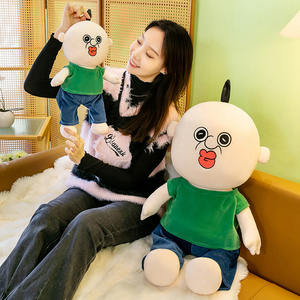 Fabriek Groothandel Grappige Bangbang Pluche Speelgoed Zacht Slapen Pop Knal Knal Pluche Pop Kinderen Speelgoed Voor Verjaardagsfeestje Geschenken - Product Image 2