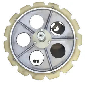 Cast Aluminum Nylon Wheel for Poultry Processing Line