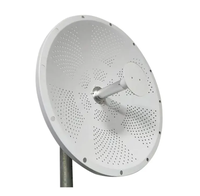 Prix usine longue portée 5G WIFI GSM parabolique antenne parabolique 100W 4900-6500MHz MIMO antenne 32dBi à Gain élevé pour bureau au travail