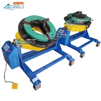 Positionneur de soudage CNC vertical 600 mm Mandrin Porte-torche pneumatique 600 kg Plateau tournant de soudage