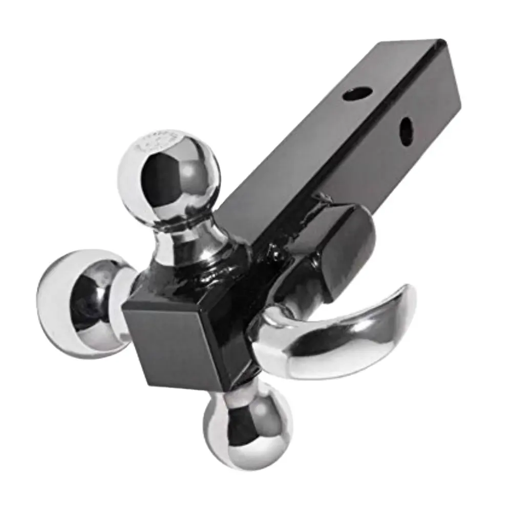 Best Hot Forging Adjustable Heavy Duty Aluminum Trailer Tow Drop Hitch Tri Ball Joint Mount