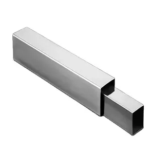 304 321 316L 304L 347H 316ti 904L 430 Mirror 8K Rectangular Stainless Steel Tube Square Tube BA Surface ERW ANSI Compliant