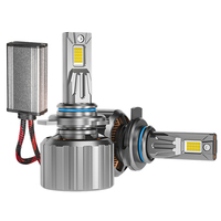 Nuevas Bombillas LED para Faros Delanteros de Coche 12V 6500K 9012 H11 H4 H7, Sin Errores Canbus, Alto Rendimiento, Refrigeración por Ventilador de Aluminio