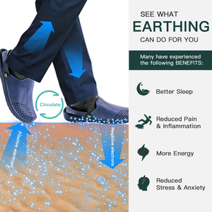 Sabots de mise à la terre Chaussures de mise à la terre pour hommes femmes Connexion à la terre Thérapie à la terre Eva Pantoufles Sandale - Product Image 5