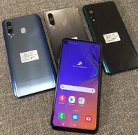 Vente en gros de smartphones Android 5G d'occasion A60 & A70 6G RAM LTE & CDMA cellulaire Version américaine compatible GSM