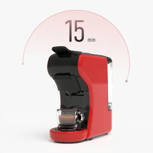 Otel cafeautomatic otomatik kahve çay makinesi NP tek fincan 4 In 1 çok kapsül kahve makinesi