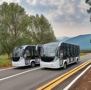 Autobús de turismo eléctrico de 8-11 plazas, vehículo de pasajeros alimentado por batería para recorridos por la ciudad y traslados en coche - Product Image 4