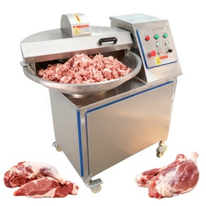 Coupe-viande à grande vitesse 40 80 125L en acier inoxydable, machine de découpe automatique pour la préparation de pâtes à base de poisson, <span class=keywords><strong>poulet</strong></span>, porc, bœuf - Product Image 4