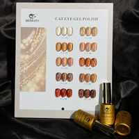 Vernis à ongles gel magnétique œil de chat français 15 ml pour nail art DIY, gel UV/LED réfléchissant scintillant en flacon