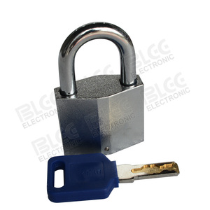 กุญแจรูปทรงเพชร 40 มม. โลหะผสมสังกะสี ล็อคแบบใช้รหัสเดียวกันสำหรับเคสเครื่องเล่นเกม - Product Image 5