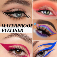 Stylo Eyeliner Liquide Imperméable en Gros, Longue Tenue, Anti-Bavures, Séchage Rapide, OEM ODM, Marque Privée, Logo Personnalisé, Vente en Gros Usine