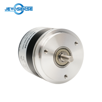 Encodeur incrémental rotatif à résolution personnalisée 100-5000 PPR, arbre plein, 5V-26V CC, signal stable ABZ pour servomoteur