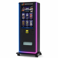 Service 24h/24 et 7j/7, distributeur automatique de cartes à collectionner, jeu de cartes à échanger TCG, écran tactile 32 pouces, gestion basée sur le cloud SDK, vente au détail intelligente