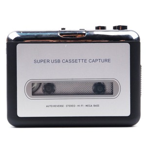 Lettore e Registratore di Cassette USB C Portatile, Convertitore da Nastro a <span class=keywords><strong>MP3</strong></span>, Tipo C a USB, Dispositivo di Acquisizione Audio e Riproduttore Musicale - Product Image 1