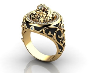 Мужские кольца с фианитами - Product Image 3