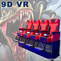 Nouveau design de cinéma VR de réalité virtuelle bon marché de qualité supérieure avec quatre joueurs Machines de jeu pour centre de jeux intérieur