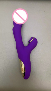 Vibrador Clitoral 3 en 1 con Funciones de Aplastamiento, Succión y Vibración, Juguete de Estimulación para Adultos de Color Morado para Mayor Placer - Product Image 2