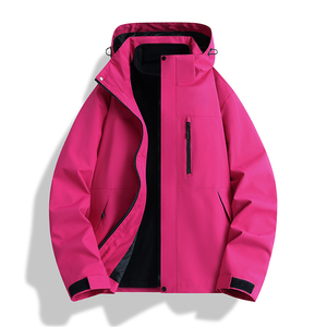 Veste de randonnée imperméable 3-en-1 personnalisée-Coque coupe-vent et doublure en polaire pour hommes et femmes | Équipement de trekking et d'alpinisme au Tibet - Product Image 4