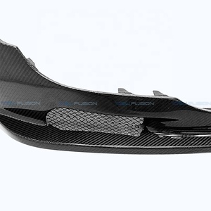 Pour Mini Cooper S LCI R56 R55 R57 R58 R59 2011-2014, kit carrosserie en fibre de carbone style 3D, lèvre de pare-chocs avant, séparateur, canards, spoiler - Product Image 5