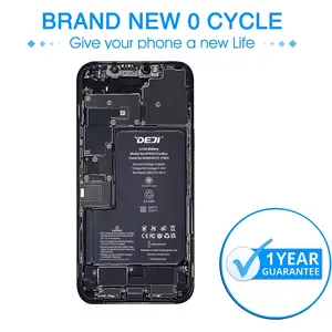 DEJI baterai pengganti kualitas tinggi, ponsel tanpa baterai pengganti fleksibel untuk iphone 15 Pro Max