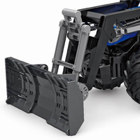 Mini tracteur RC 2.4G télécommandé 6 canaux avec câble USB, jouet électrique d'extérieur pour enfants, prêt à l'emploi, camion de ferme, cadeau