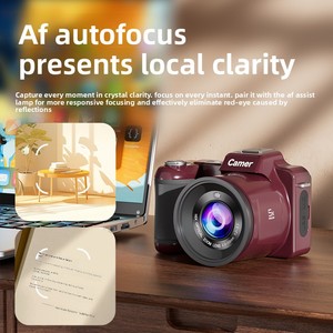 Mới độ nét cao SLR máy ảnh kỹ thuật số 5K Video 16X zoom Tele ống kính quang học <span class=keywords><strong>CMOS</strong></span> cảm biến SD Thẻ ổn định hình ảnh Lithium - Product Image 1