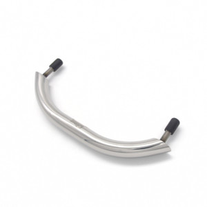Xiamen sol Marina fabricante inoxidable pulido pesado Oval barco Marina ASA carril de <span class=keywords><strong>mano</strong></span> con brida de - Product Image 6