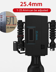 Imprimante jet d'encre portable de haute qualité pour date d'expiration sur pipeline, 25,4 mm, pour le bois - Product Image 4