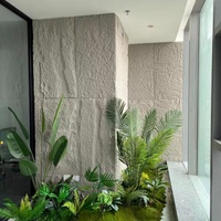Panel de Piedra de Poliuretano Ligero para Decoración Exterior, Panel de Pared de Piedra Artificial 3D